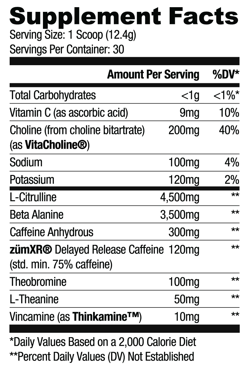 RYSE LOADED PRE-WORKOUT